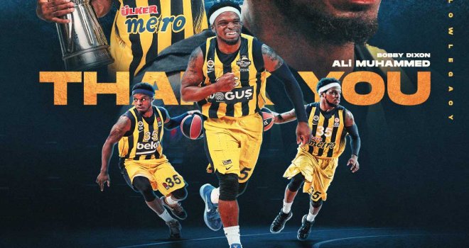 Fenerbahçe Beko, Dixon'a teşekkür etti