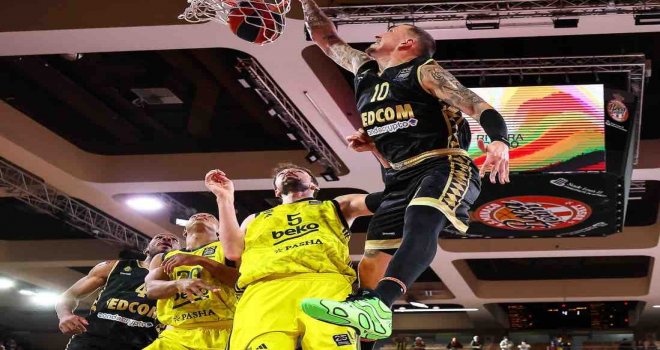 Fenerbahçe Beko, Monaco'ya kaybetti