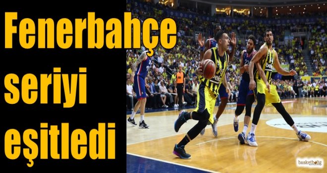 Fenerbahçe Beko seriyi eşitledi