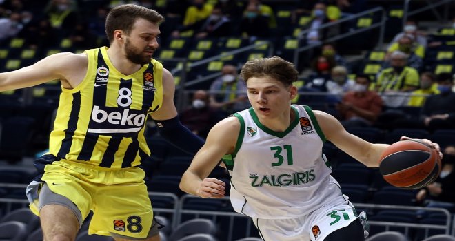 Fenerbahçe Beko, Zalgiris'ten rövanşı aldı