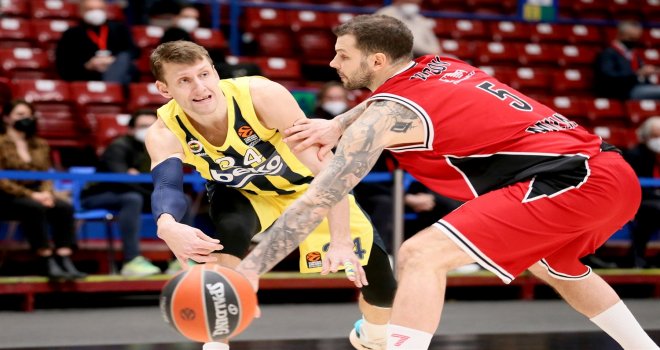 Fenerbahçe Beko'nun Milano'da ''100''ü güldü