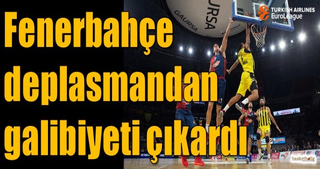 Fenerbahçe deplasmandan galibiyeti çıkardı