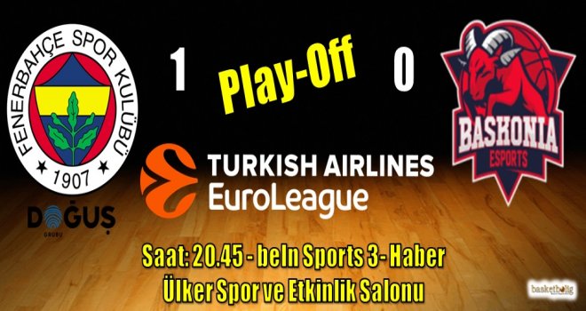 Fenerbahçe Doğuş avantaj için sahada