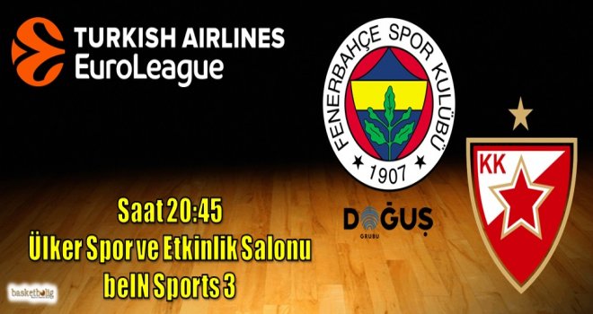 Fenerbahçe Doğuş'un konuğu Kızılyıldız