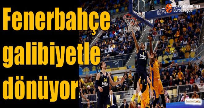 Fenerbahçe galibiyetle dönüyor