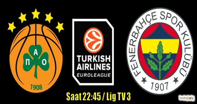 Fenerbahçe, Panathinaikos deplasmanında