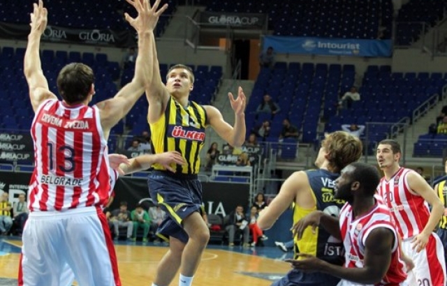 Fenerbahçe Ülker, Kızılyıldız karşısında zorlanmadı