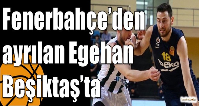 Fenerbahçe?den ayrılan Egehan Beşiktaş?ta