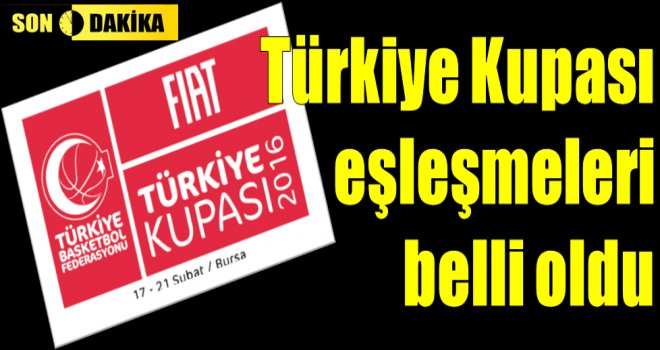 FIAT Türkiye Kupası'nda çeyrek final eşleşmeleri belli oldu