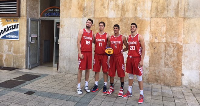 FIBA 3x3 U18 Avrupa Şampiyonası?nda Millilerimiz çeyrek finalde