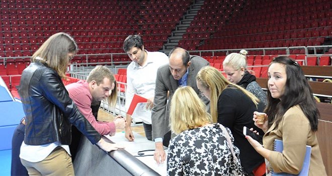 FIBA Yetkilileri İstanbul?da incelemelerde bulundu
