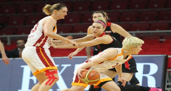 Galatasaray, AGÜ'yle seriyi eşitledi