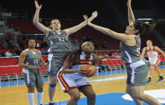 Galatasaray, AGÜ'yü farklı geçti