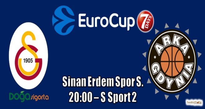 Galatasaray Doğa Sigorta, Arka Gdynia'yı konuk ediyor