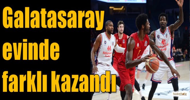 Galatasaray Doğa Sigorta evinde farklı kazandı