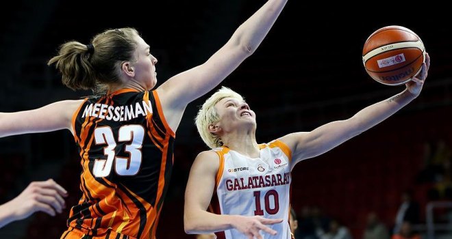 Galatasaray Final-Four için sahada