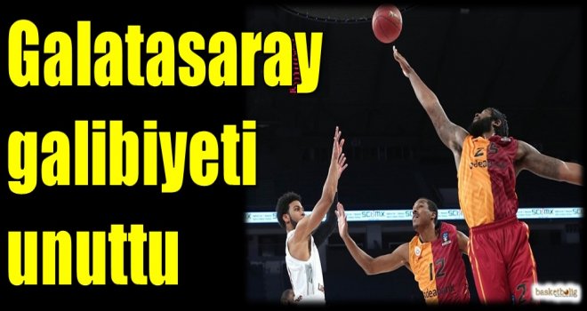 Galatasaray galibiyeti unuttu
