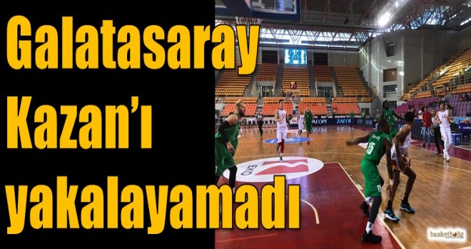 Galatasaray, Kazan'ı yakalayamadı
