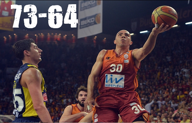 GALATASARAY LİV HOSPİTAL DURUMU 2-1'E GETİRDİ...