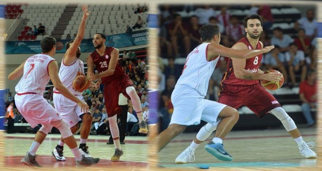 Galatasaray Odeabank Antalya'da ter attı