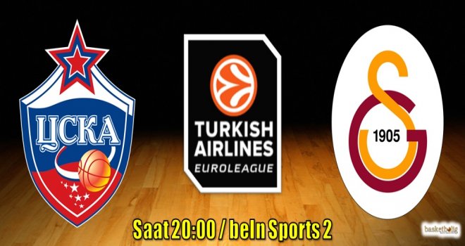 Galatasaray Odeabank, CSKA deplasmanında