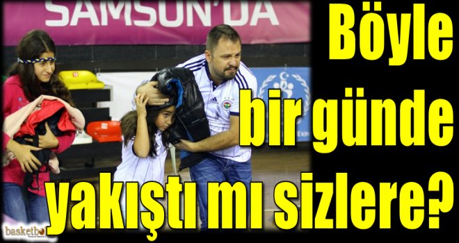 Galatasaray Odeabank-Fenerbahçe maçında olaylar!..