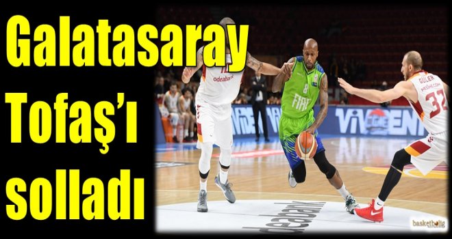 Galatasaray Odeabank, Tofaş'ı solladı