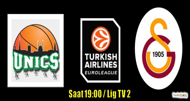Galatasaray Odeabank, Unics Kazan deplasmanında