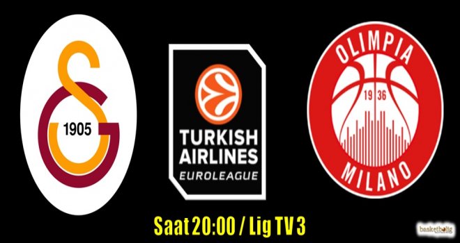 Galatasaray Odeabank'ın konuğu EA7 Armani Milan