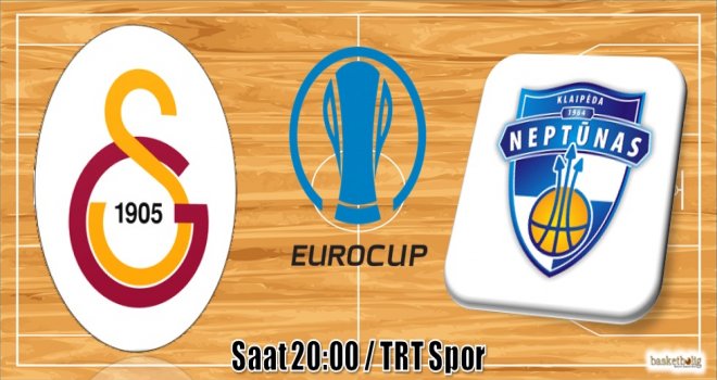 Galatasaray Odeabank'ın konuğu Neptunas