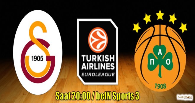 Galatasaray Odeabank'ın konuğu Panathinaikos Superfoods