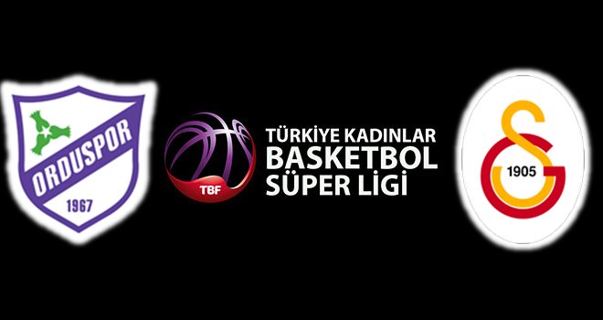 Galatasaray Ordu deplasmanında kazandı...