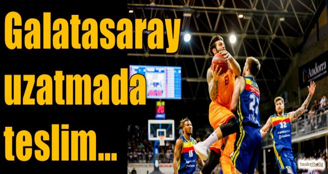 Galatasaray uzatmada teslim...