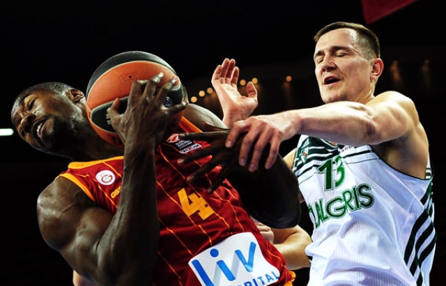 Galatasaray, Zalgiris deplasmanında 