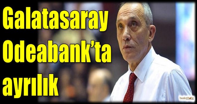 Galatasaray'da ayrılık...