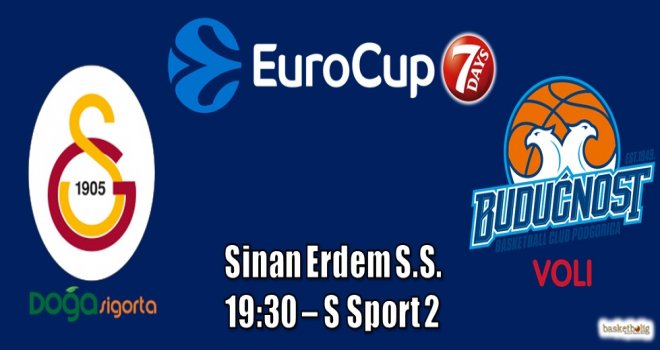 Galatasaray'ın konuğu Buducnost