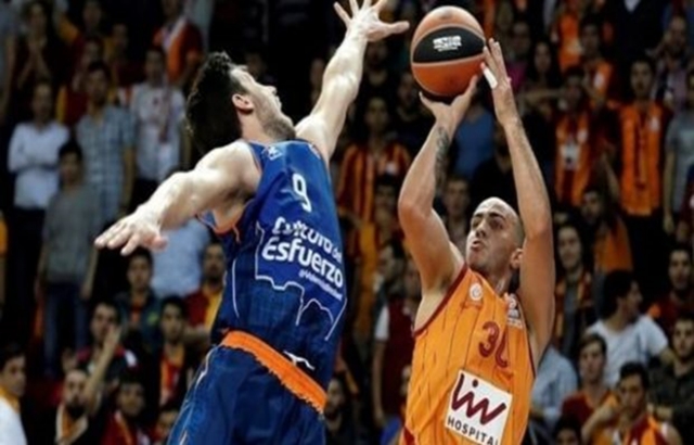 Galatasaray'ın konuğu Laboral Kutxa...