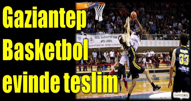 Gaziantep Basketbol evinde teslim...