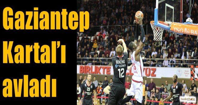 Gaziantep, Kartal'ı avladı