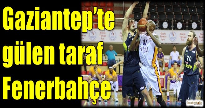 Gaziantep'te gülen taraf Fenerbahçe