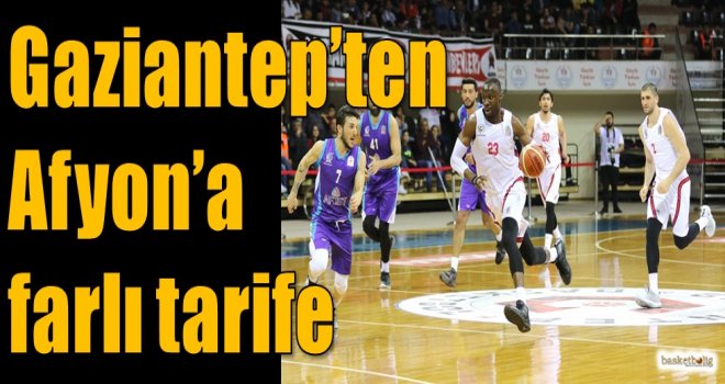 Gaziantep'ten Afyon'a farklı tarife