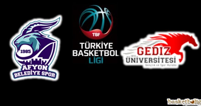 Afyon Belediyespor Gediz Üniversitesi'ne yetişemedi