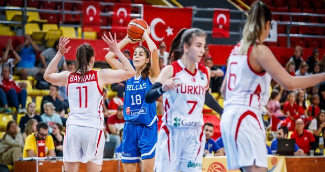 Genç Kız Milli Takımı Yunanistan'a kaybetti