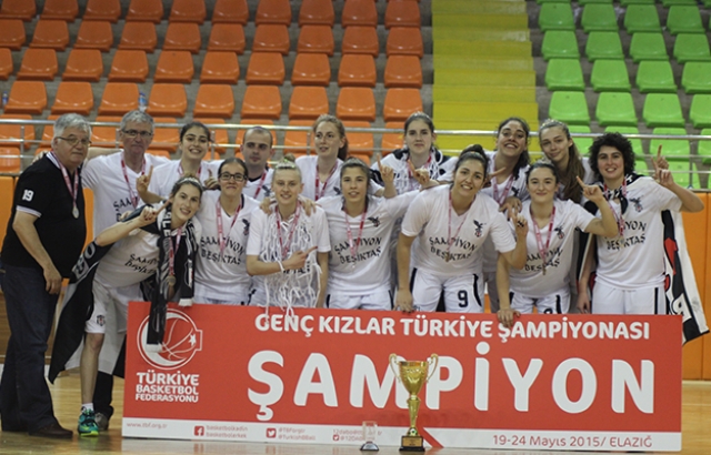 Genç Kızlarda şampiyon namağlup Beşiktaş