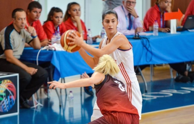 Genç Kızlarımız'dan Danimarka'ya 44 fark