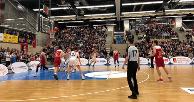 Genç Millilerimiz Almanya'ya yenildi