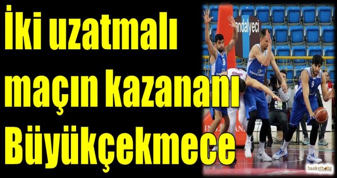 İki uzatmalı maçın kazananı Büyükçekmece
