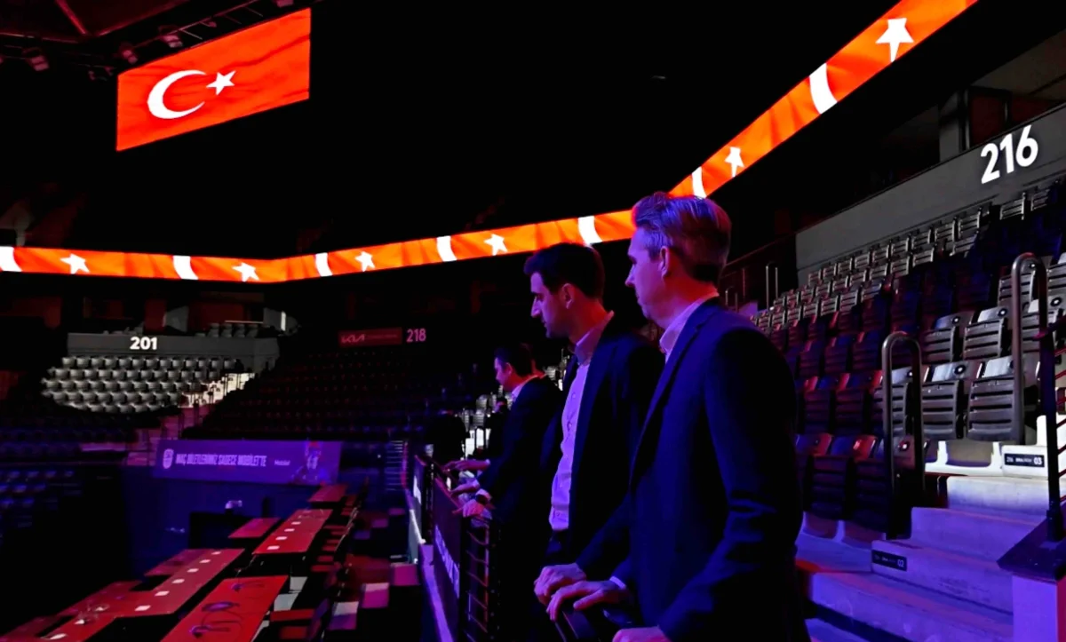 NBA Avrupa Heyeti, Basketbol Gelişim Merkezi'ni ziyaret etti