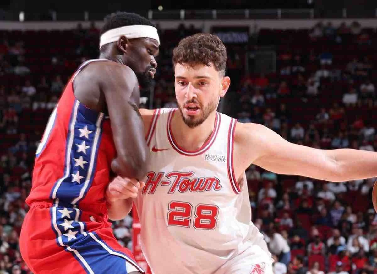 Alperen'li Rockets, Adem'li 76ers'ı yendi