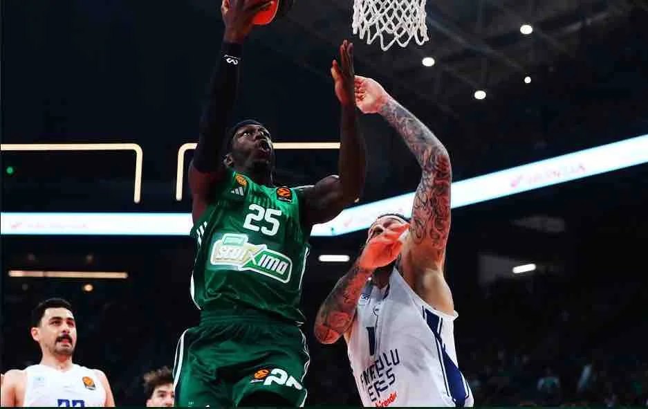 Anadolu Efes, Panathinaikos'tan fark yedi